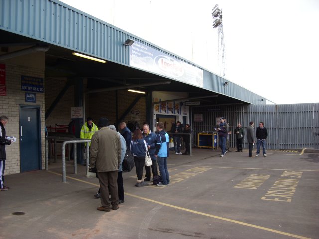 Rear of the Rochdale Road End